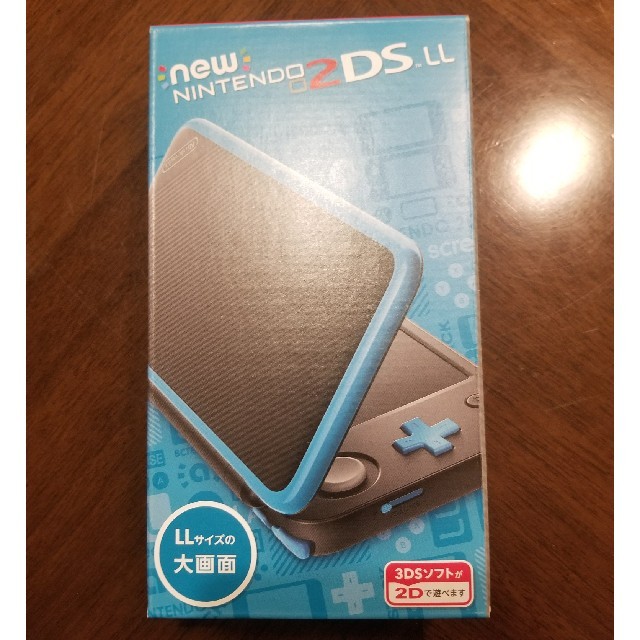 新品未開封 Newニンテンドー2DS LL ブラック×ターコイズ 殿堂