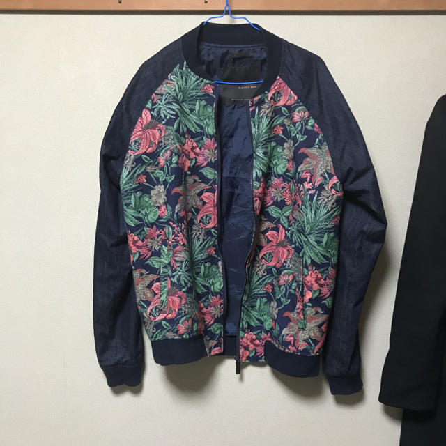 ZARA(ザラ)のジャケット ZARA 花柄 ブルゾン メンズのジャケット/アウター(ブルゾン)の商品写真