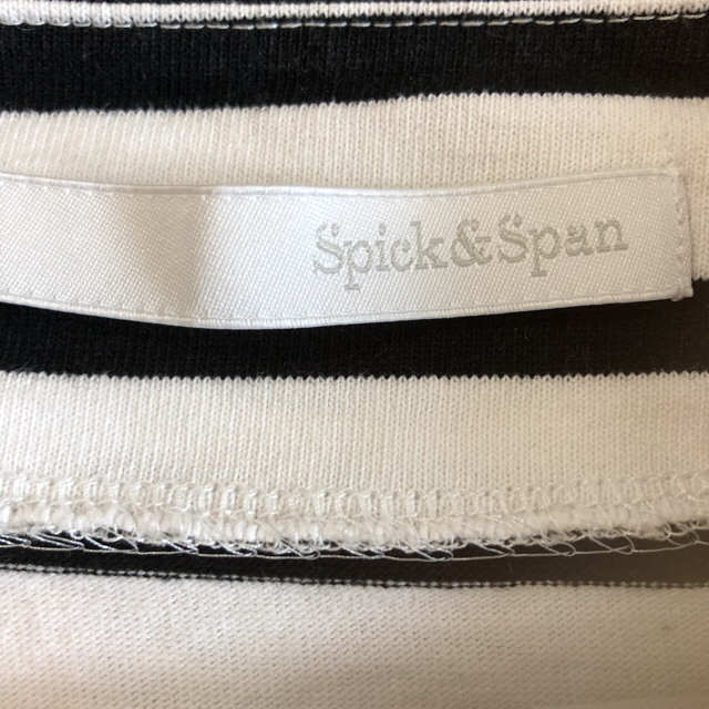 Spick & Span(スピックアンドスパン)のボーダー スピックアンドスパン レディースのトップス(カットソー(長袖/七分))の商品写真