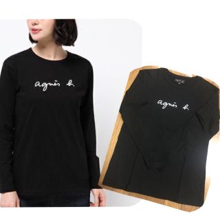 アニエスベー(agnes b.)のagnes.b ロゴロンTee(Tシャツ(長袖/七分))