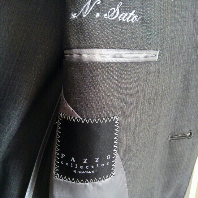 青山(アオヤマ)の美品　スーツ　メンズ　PAZZO 上下セット　青山 メンズのスーツ(セットアップ)の商品写真