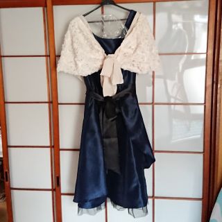  ドレス 3L 新品！！ボレロ付き★ イベントにぴったり★(ミディアムドレス)