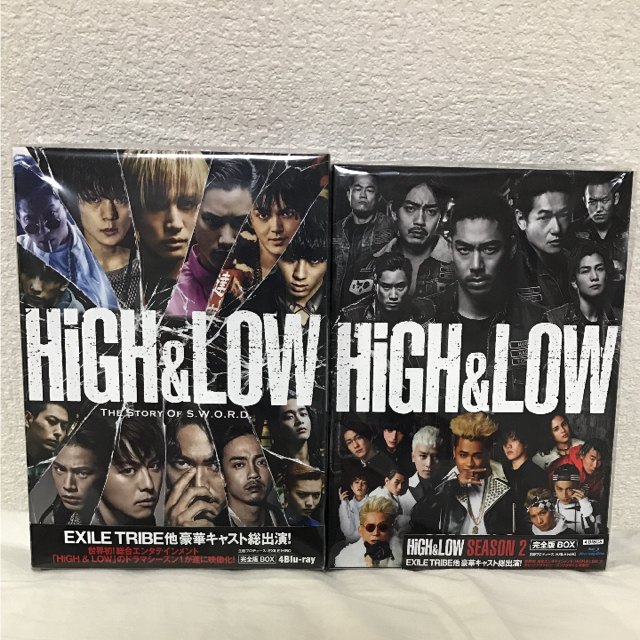 24karats(トゥエンティーフォーカラッツ)の新品 High low SEASON 1、2 ブルーレイ版 エンタメ/ホビーのDVD/ブルーレイ(日本映画)の商品写真