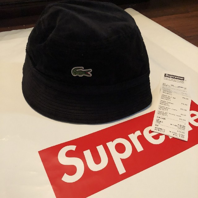 Supreme(シュプリーム)のM サイズ Supreme Lacoste Velour Crusher  メンズの帽子(ハット)の商品写真