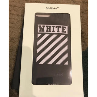 オフホワイト(OFF-WHITE)のOFF-WHITE オフホワイト iPhone7 PLUS ケース 正規品 (iPhoneケース)