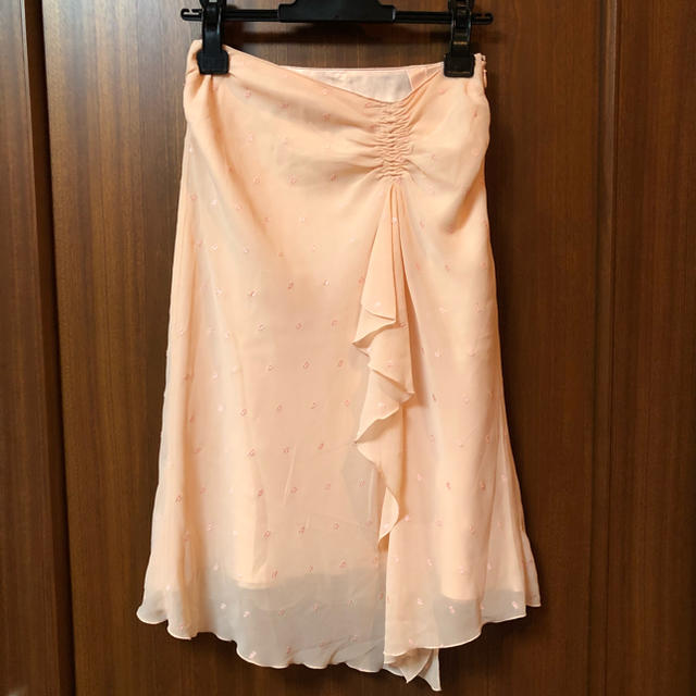 PROPORTION BODY DRESSING(プロポーションボディドレッシング)の美品 プロポーションのシフォンスカート＊＊ レディースのスカート(ひざ丈スカート)の商品写真