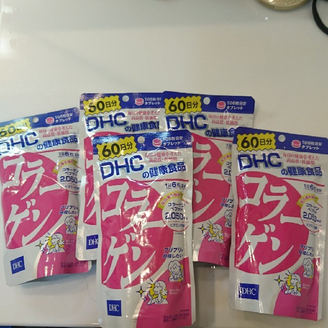 DHC(ディーエイチシー)のDHC コラーゲン ディーエイチシー サプリメント サプリ 健康食品 60日 食品/飲料/酒の健康食品(コラーゲン)の商品写真