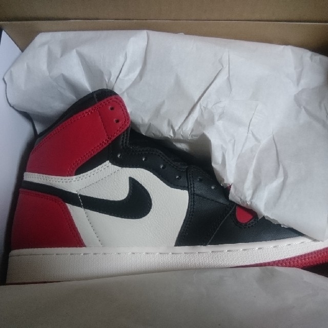 air jordan 1 retro high og bred toe つま赤