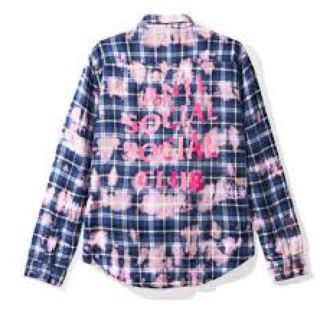 アンチ(ANTI)の【即日配送/Mサイズ】ASSC PSY BLUE FLANNEL(シャツ)