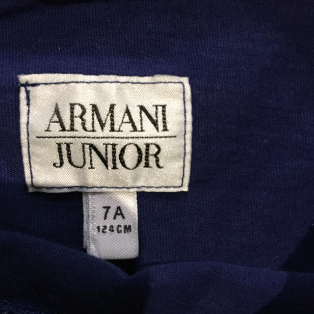 ARMANI JUNIOR(アルマーニ ジュニア)のアルマーニジュニア ７A キッズ/ベビー/マタニティのキッズ服男の子用(90cm~)(Tシャツ/カットソー)の商品写真