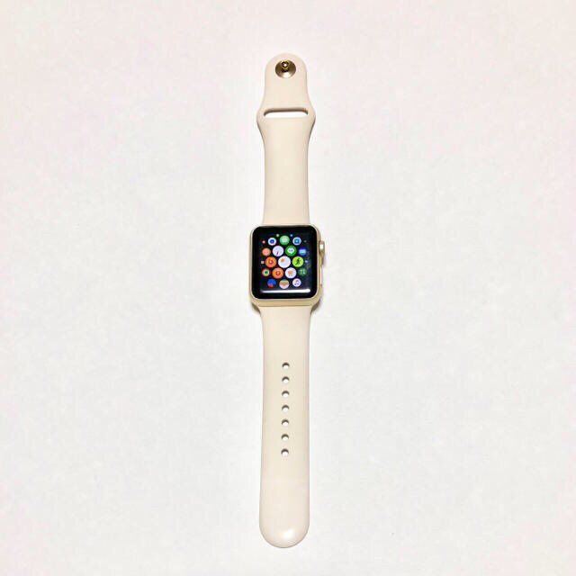 Apple Watch(アップルウォッチ)の【りえちゆ様専用】apple watch gold アップルウォッチ スマホ/家電/カメラのスマホアクセサリー(その他)の商品写真