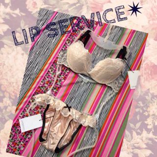 リップサービス(LIP SERVICE)の新品★LIP SERVICE ブラset(ルームウェア)