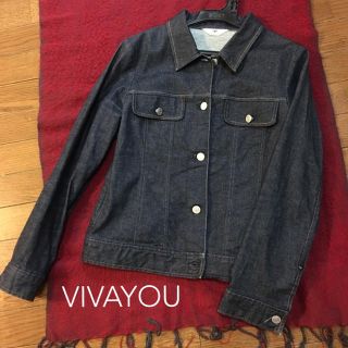 ビバユー(VIVAYOU)のVIVAYOU 綺麗め デニムジャケット Gジャン Mサイズ (Gジャン/デニムジャケット)