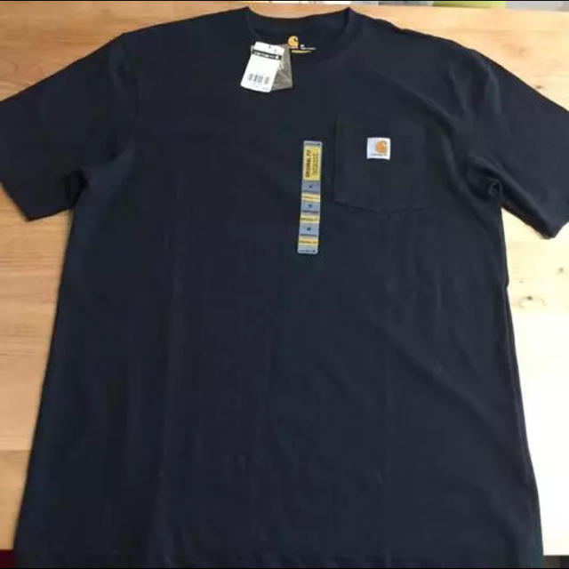 carhartt(カーハート)のカーハート ブラック 黒 ティーシャツ メンズのトップス(Tシャツ/カットソー(半袖/袖なし))の商品写真