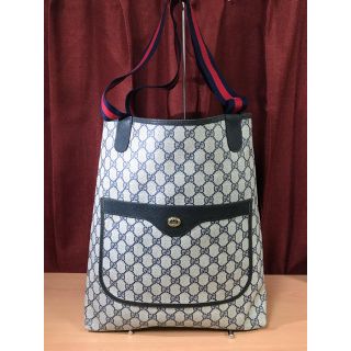 グッチ(Gucci)の美品 old gucci  オールドグッチ シェリー トートバッグ(トートバッグ)