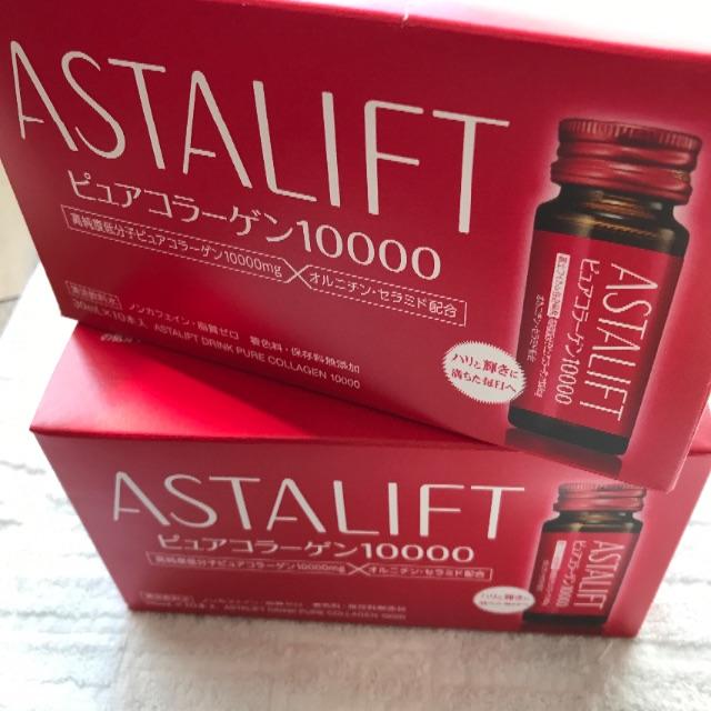 ASTALIFT(アスタリフト)のASTALIFTピュアコラーゲン10000ドリンク 食品/飲料/酒の健康食品(コラーゲン)の商品写真