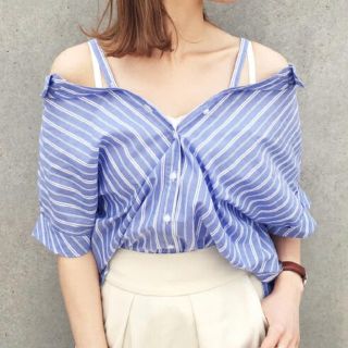 ページボーイ(PAGEBOY)のスキッパー3way シャツ(シャツ/ブラウス(半袖/袖なし))