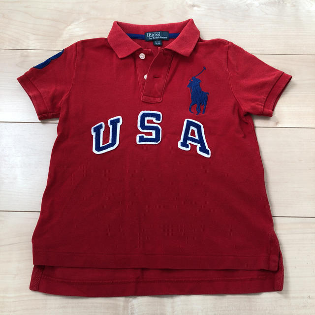 POLO RALPH LAUREN(ポロラルフローレン)のpoloラルフローレン ポロシャツ110 キッズ/ベビー/マタニティのキッズ服男の子用(90cm~)(Tシャツ/カットソー)の商品写真