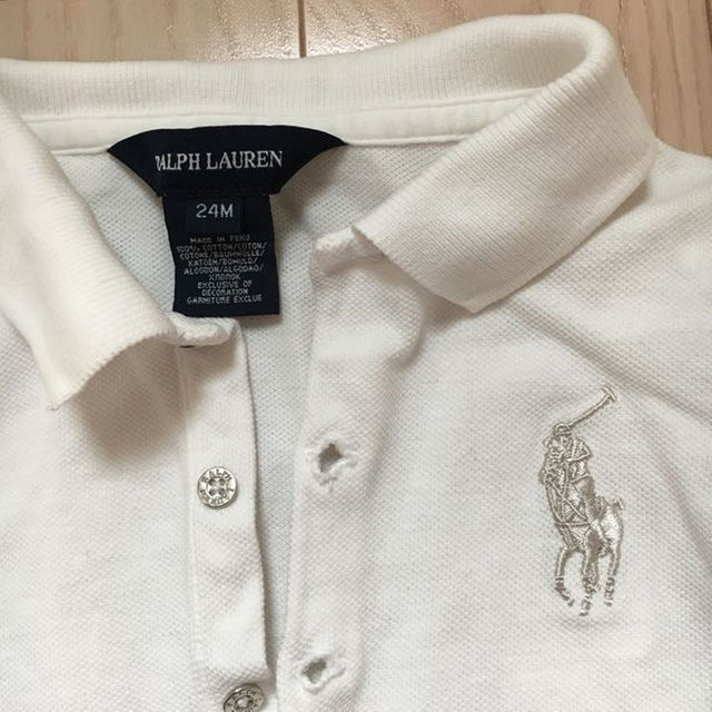 Ralph Lauren(ラルフローレン)の最終お値下げ☆ラルフローレン 長袖 ポロシャツ キッズ/ベビー/マタニティのキッズ服女の子用(90cm~)(その他)の商品写真