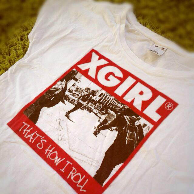 X-girl(エックスガール)のX-girl BIG Tシャツ レディースのトップス(Tシャツ(半袖/袖なし))の商品写真