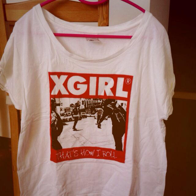 X-girl(エックスガール)のX-girl BIG Tシャツ レディースのトップス(Tシャツ(半袖/袖なし))の商品写真