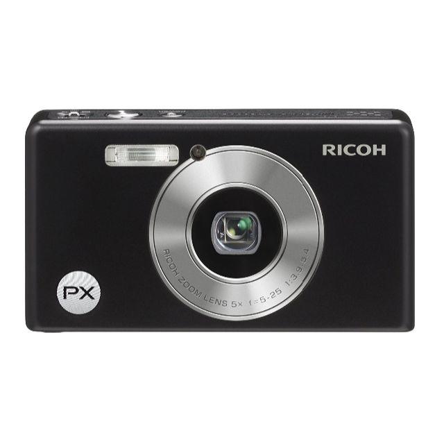 RICOH(リコー)のRICOH 防水デジタルカメラ PX ブラック ■グッドデザイン賞 スマホ/家電/カメラのカメラ(コンパクトデジタルカメラ)の商品写真