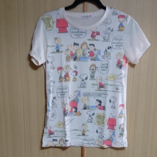 UNIQLO(ユニクロ)の[PEANUTS]Tシャツ レディースのトップス(Tシャツ(半袖/袖なし))の商品写真