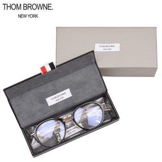 トムブラウン(THOM BROWNE)のTHOM BROWNE トム ブラウン TB-011-A-BLK-GLD(サングラス/メガネ)