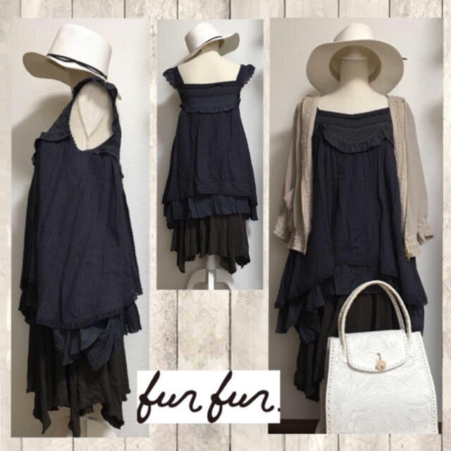 fur fur(ファーファー)の新品タグ付き☆ furfur☆①コットンチュニック レディースのトップス(チュニック)の商品写真