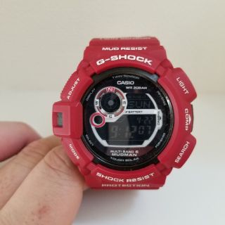 ジーショック(G-SHOCK)のCASIO Gショック マッドマン メン・イン・レスキュー レッド(腕時計(デジタル))