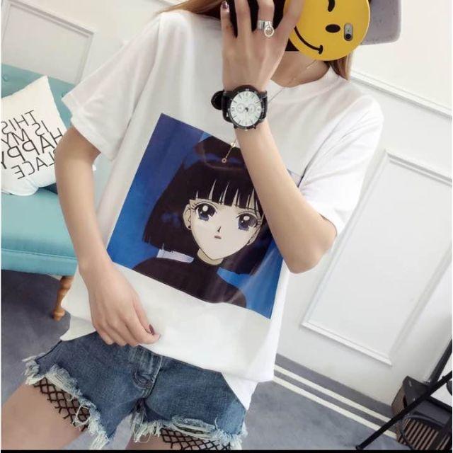 ♡セーラーサターン Tシャツ♡ レディースのトップス(Tシャツ(半袖/袖なし))の商品写真