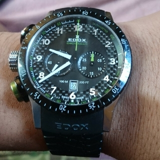 エドックス(EDOX)のエドックスクロノラリー1(腕時計(アナログ))