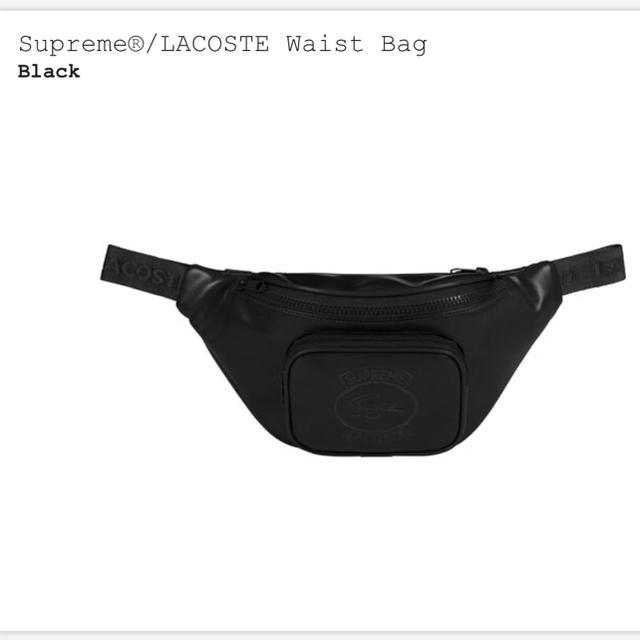 supreme LACOSTE コラボwaist bag