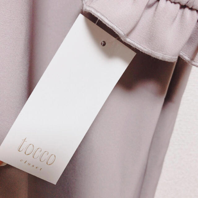 tocco(トッコ)のtocco ワンピース 新品未使用 タグ付き レディースのワンピース(ひざ丈ワンピース)の商品写真