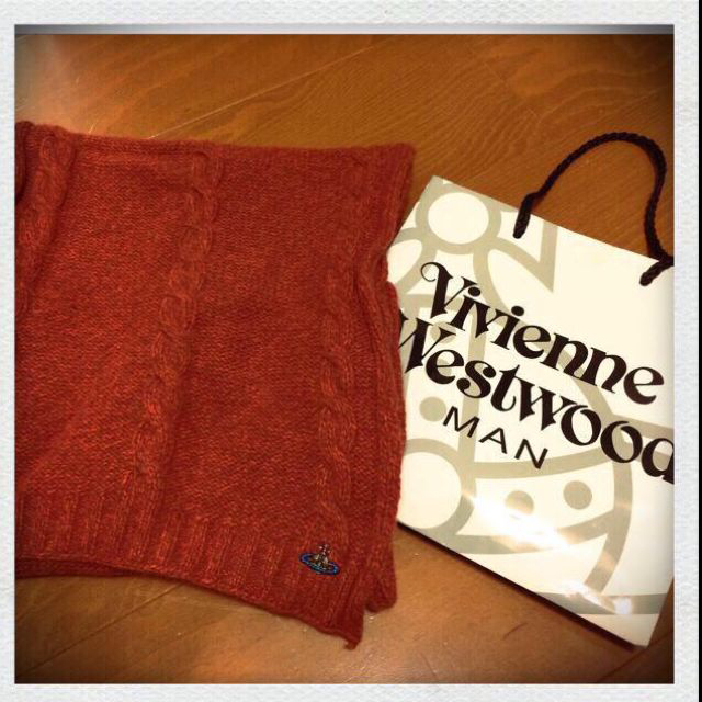 Vivienne Westwood(ヴィヴィアンウエストウッド)のvivienne マフラー お値下げ♩ レディースのファッション小物(マフラー/ショール)の商品写真