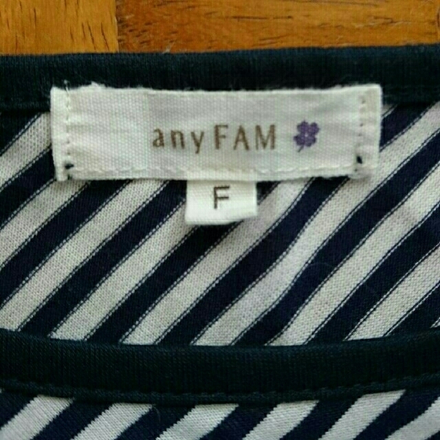 anyFAM(エニィファム)のany FAM  レディースカットソー レディースのトップス(カットソー(半袖/袖なし))の商品写真