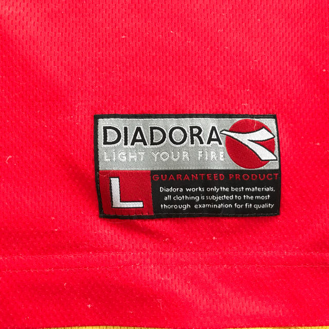 DIADORA(ディアドラ)のベルギー代表ユニフォーム スポーツ/アウトドアのサッカー/フットサル(ウェア)の商品写真