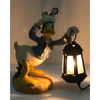 ( 美品 ) Disney ドナルドダック・チップ&デール テーブルランプ