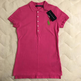 ポロラルフローレン(POLO RALPH LAUREN)の新品♡ラルフローレン ピンク ポロシャツ(ポロシャツ)