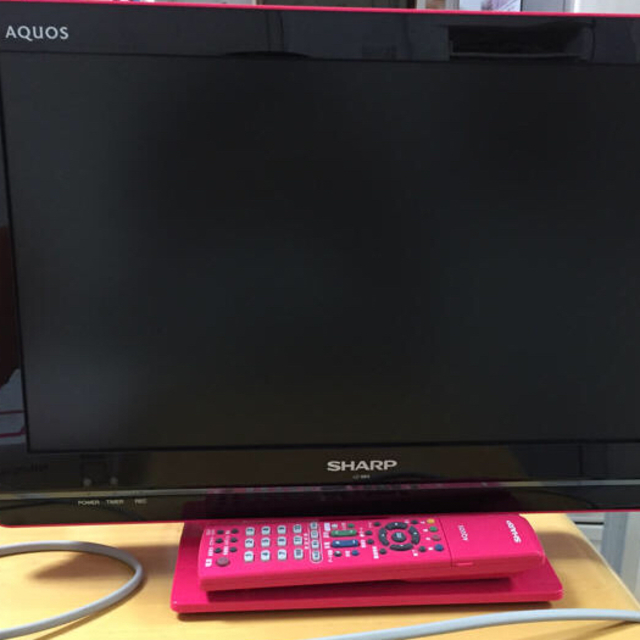 SHARP - AQUOSテレビ 2011年 19型 ピンクの通販 by チップ&デール's shop｜シャープならラクマ