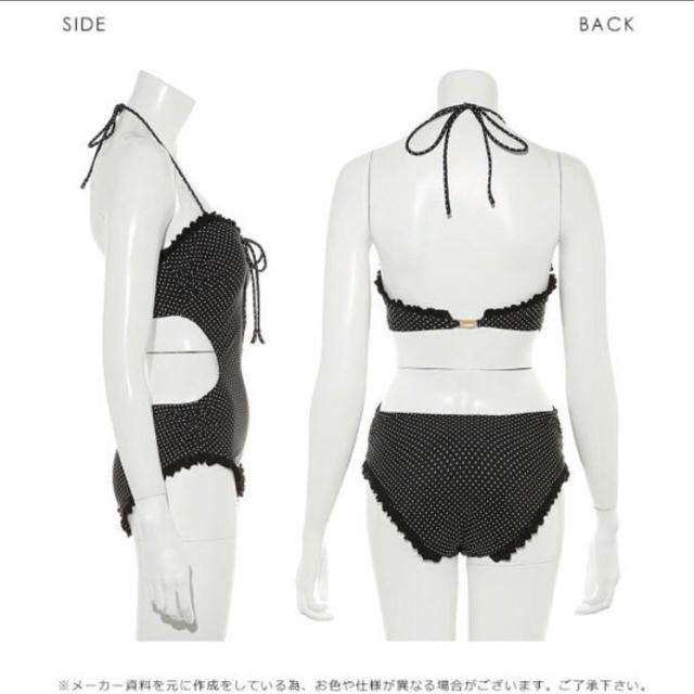 SNIDEL - snidel スナイデル レースアップワンピース ブラック水着の ...