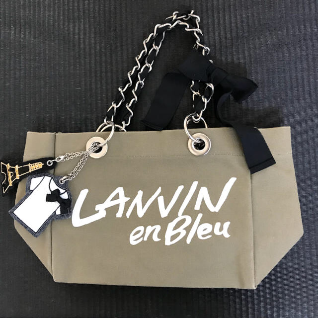 LANVIN en Bleu(ランバンオンブルー)のランバンオンブルー ミニバッグ レディースのバッグ(トートバッグ)の商品写真