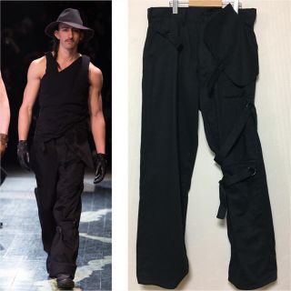 ヨウジヤマモト(Yohji Yamamoto)のpiggy様 専用 美品■16AW ヨウジオム バンテージデザインパンツ (ワークパンツ/カーゴパンツ)