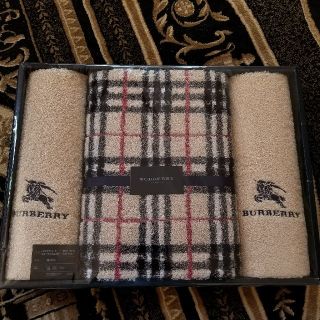 バーバリー(BURBERRY)のバーバリー　バスタオル　フェイスタオル　セット(タオル/バス用品)