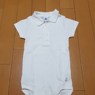 プチバトー(PETIT BATEAU)のPETIT BATEAU 半袖ロンパース(ロンパース)