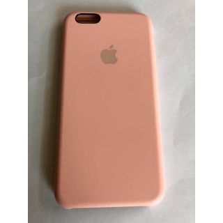 アップル(Apple)のiphone6 純正 シリコンケース ピンク色【お値下げ】(iPhoneケース)