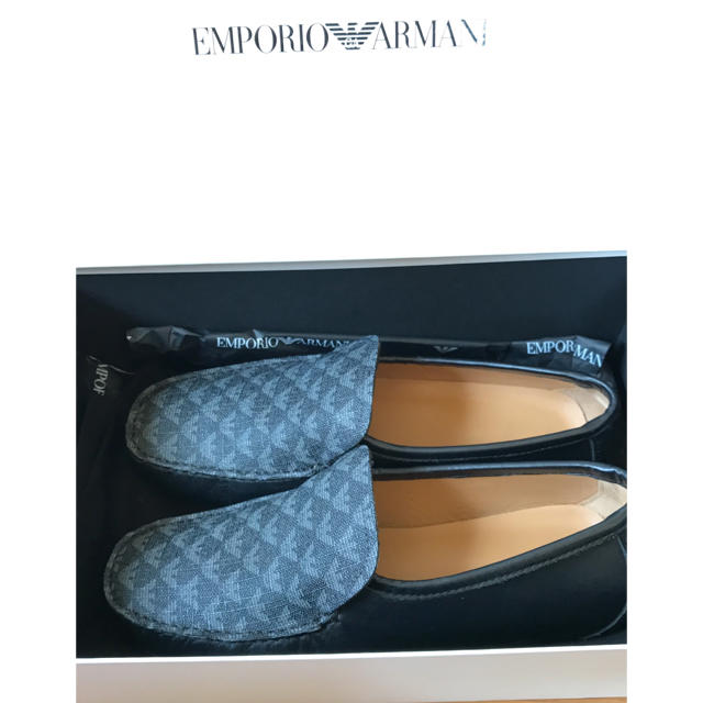 Emporio Armani(エンポリオアルマーニ)のEMPORIOARMANI 靴 ママのかっくん専用 メンズの靴/シューズ(スリッポン/モカシン)の商品写真