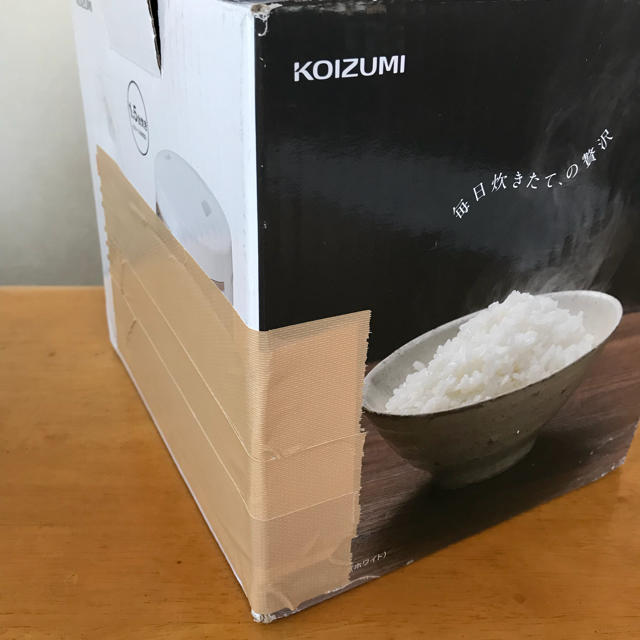 KOIZUMI(コイズミ)のコイズミ ライスクッカー ミニ 1.5合炊き炊飯器 スマホ/家電/カメラの調理家電(炊飯器)の商品写真