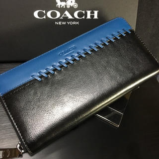 コーチ(COACH)の限定セール❣️新品コーチ長財布F75209 美しい光沢リップアンドリペアスポーツ(長財布)
