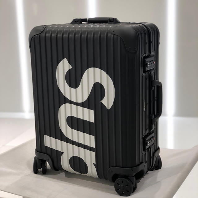 Supreme rimowa topas multiweel 45l black - トラベルバッグ/スーツケース